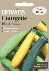 Unwins Courgette Seeds Unwins Courgette Tristar F1 Seeds