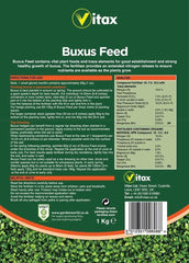 Vitax Garden Care Garden Plant Feeds Vitax Buxus Feed 1kg Pouch