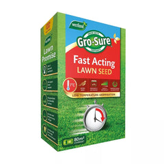 Westland Horticulture Lawn Seed Westland Gro-Sure Fast Acting Lawn Seed 80m2