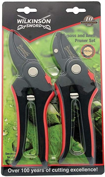 Wilkinson Sword Pruners Wilkinson Sword Anvil and Bypass Pruner set