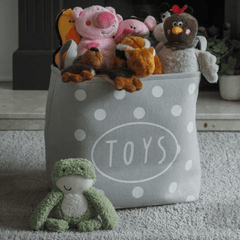 Zoon Pet Home Products Zoon Toy Tidy Polka Dot